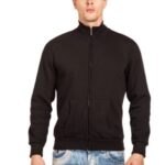 Fleece High Neck Navy Blue 330Gsm