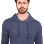 M Fleece Without Zip N Blue
